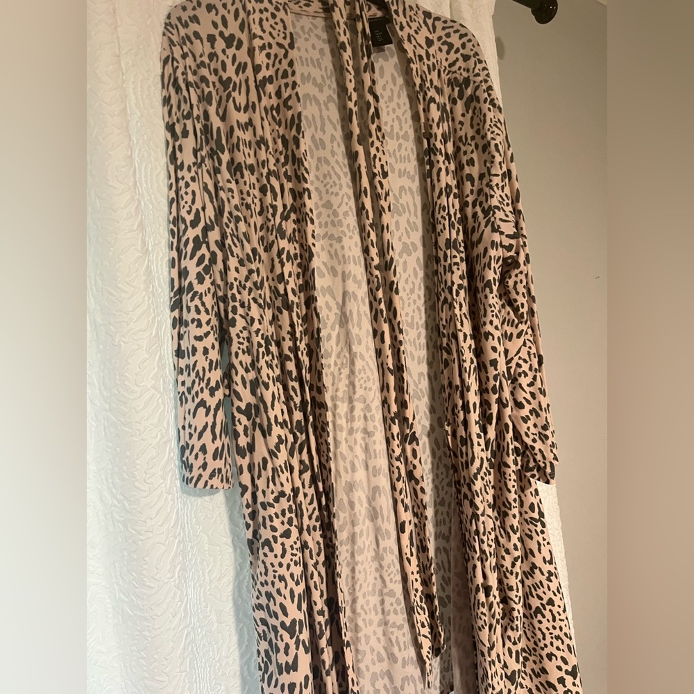 Cheetah robe